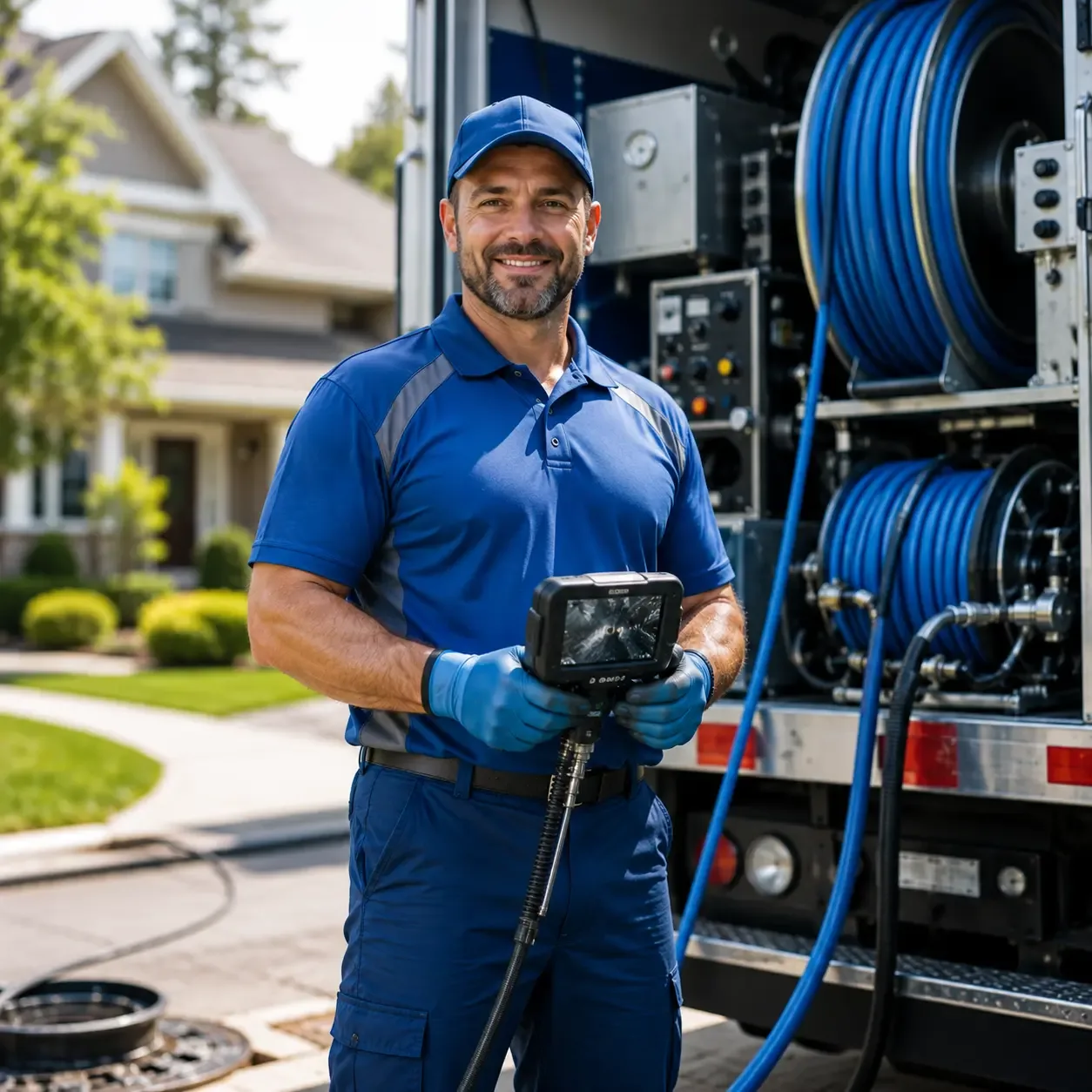 Local outdoor drain cleaning specialists in Wood River, IL